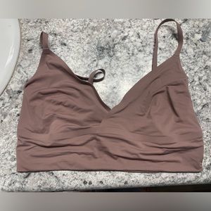 Abercrombie womens bralette mauve